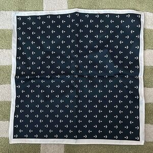 Bloomingdales Nautical Anchor Print Scarf